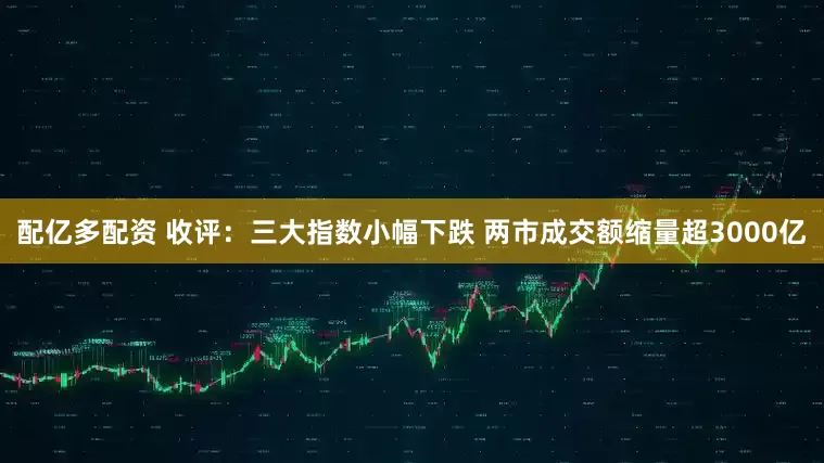 配亿多配资 收评：三大指数小幅下跌 两市成交额缩量超3000亿
