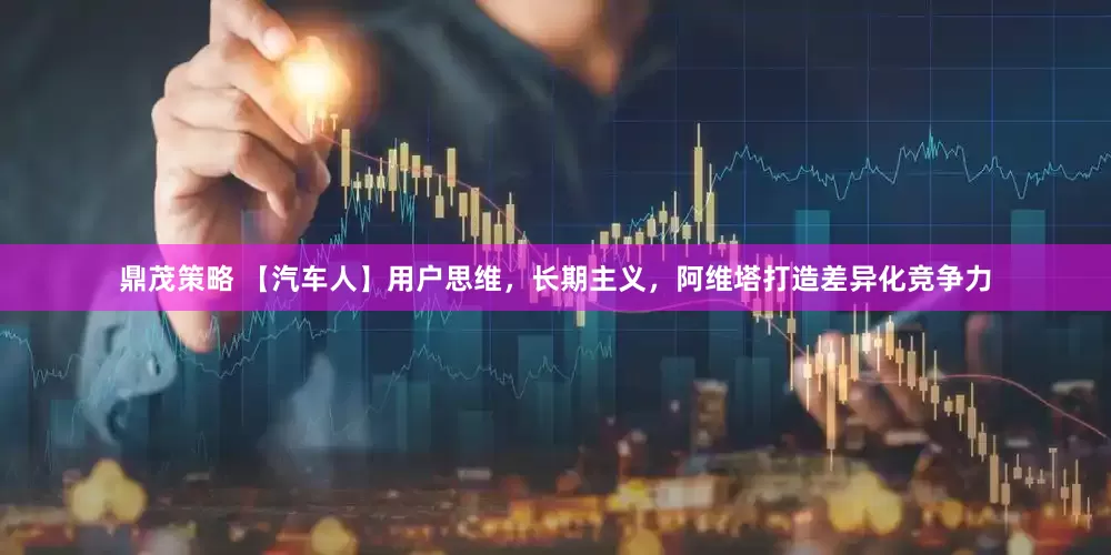 鼎茂策略 【汽车人】用户思维，长期主义，阿维塔打造差异化竞争力