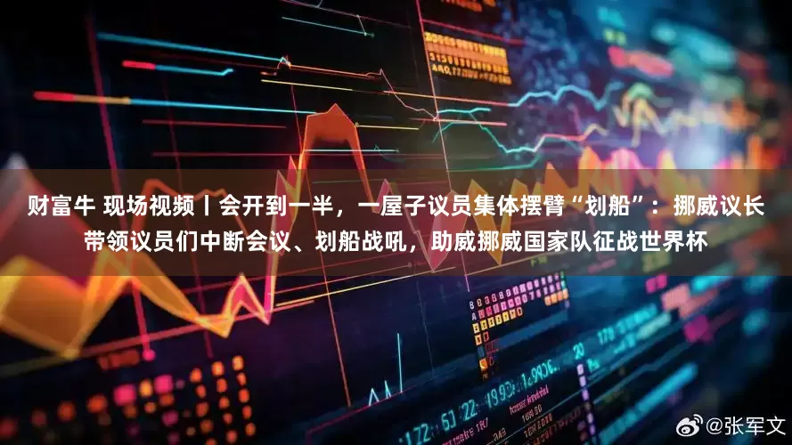 财富牛 现场视频丨会开到一半，一屋子议员集体摆臂“划船”：挪威议长带领议员们中断会议、划船战吼，助威挪威国家队征战世界杯